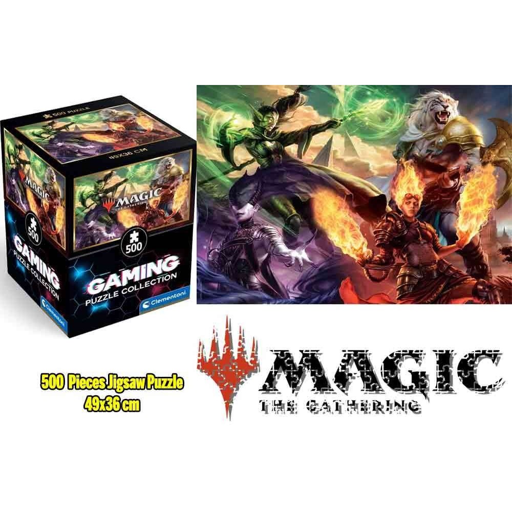 CLEMENTONI MAGIC THE GATHERING PLANESWALKERS 500 PIECES JIGSAW PUZZLE