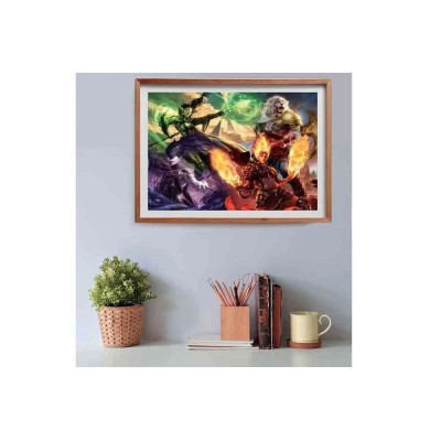 MAGIC THE GATHERING PLANESWALKERS 500 PEZZI PUZZLE CLEMENTONI