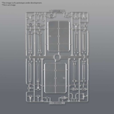 BANDAI ACTION BASE 7 CLEAR MIRROR SET FOR MODEL KIT AND FIGURE