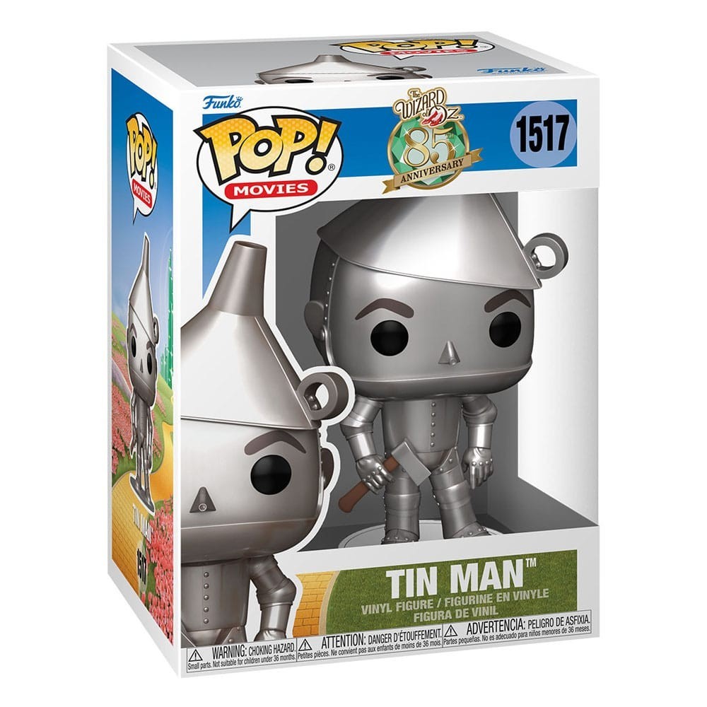 FUNKO FUNKO POP! THE WIZARD OF OZ 85TH TIN MAN BOBBLE HEAD FIGURE