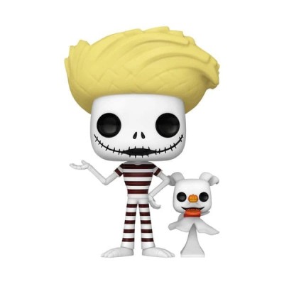FUNKO FUNKO POP! THE NIGHTMARE BEFORE CHRISTMAS JACK WITH ZERO BOBBLE HEAD
