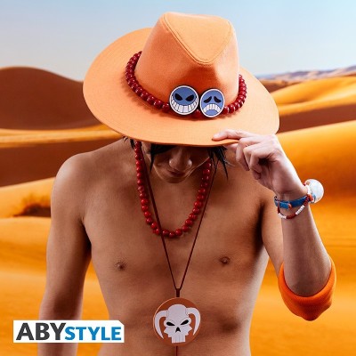 ONE PIECE PORTGAS D.ACE REPLICA CAPPELLO ABYSTYLE