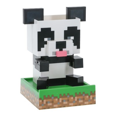 PALADONE PRODUCTS MINECRAFT PANDA DESKTOP TIDY POT PENCIL HOLDER