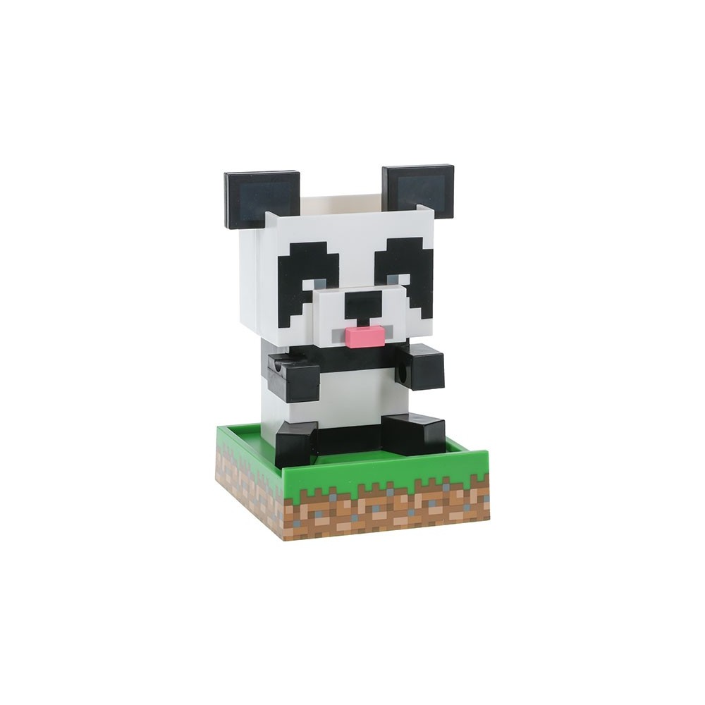 PALADONE PRODUCTS MINECRAFT PANDA DESKTOP TIDY POT PENCIL HOLDER