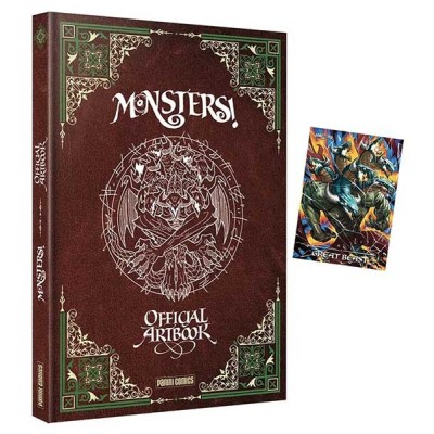 MONSTERS! OFFICIAL ARTBOOK PANINI COMICS DARIO MOCCIA
