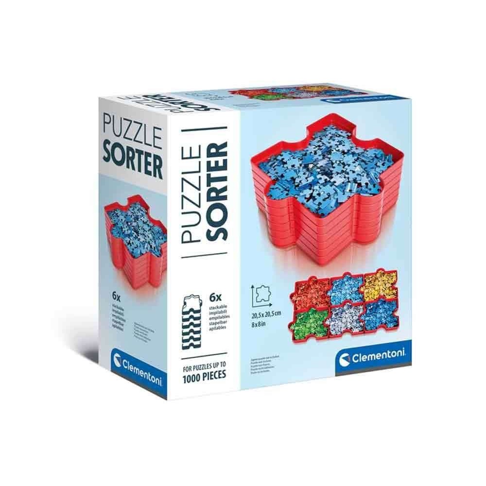 PUZZLE SORTER VASCHETTE PORTA PEZZI CLEMENTONI