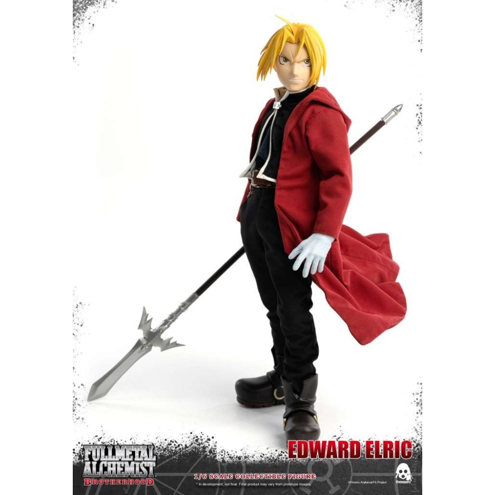 FULLMETAL ALCHEMIST BROTHERHOOD EDWARD ELRIC ACTION FIGURE THREEZERO