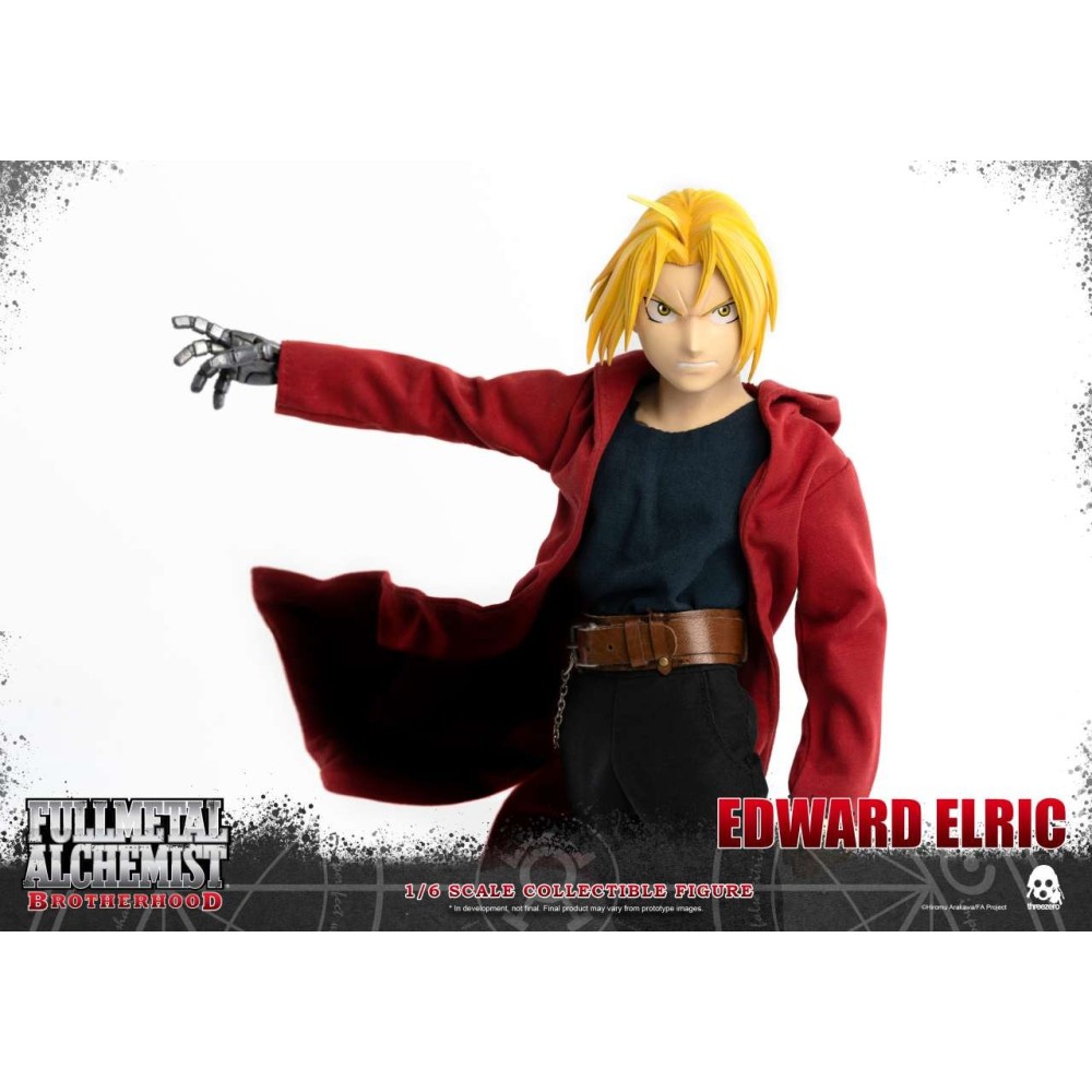 THREEZERO FULLMETAL ALCHEMIST BROTHERHOOD EDWARD ELRIC 1/6 ACTION FIGURE