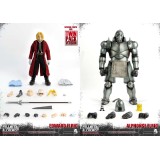 FULLMETAL ALCHEMIST BROTHERHOOD EDWARD AND ALPHONSE ELRIC TWIN PACK VERSION ACTION FIGURE THREEZERO