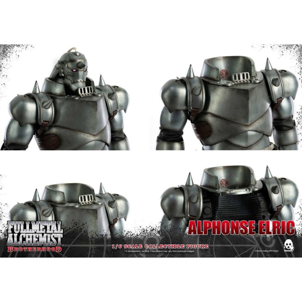 THREEZERO FULLMETAL ALCHEMIST BROTHERHOOD EDWARD & ALPHONSE ELRIC TWIN PACK ACTION FIGURE
