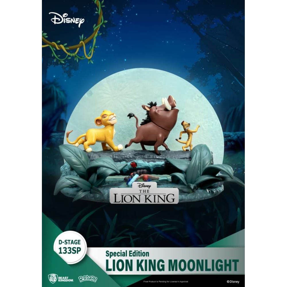 BEAST KINGDOM D-STAGE DISNEY CLASSIC THE LION KING MOONLIGHT 133SP SPECIAL EDITION STATUE FIGURE DIORAMA