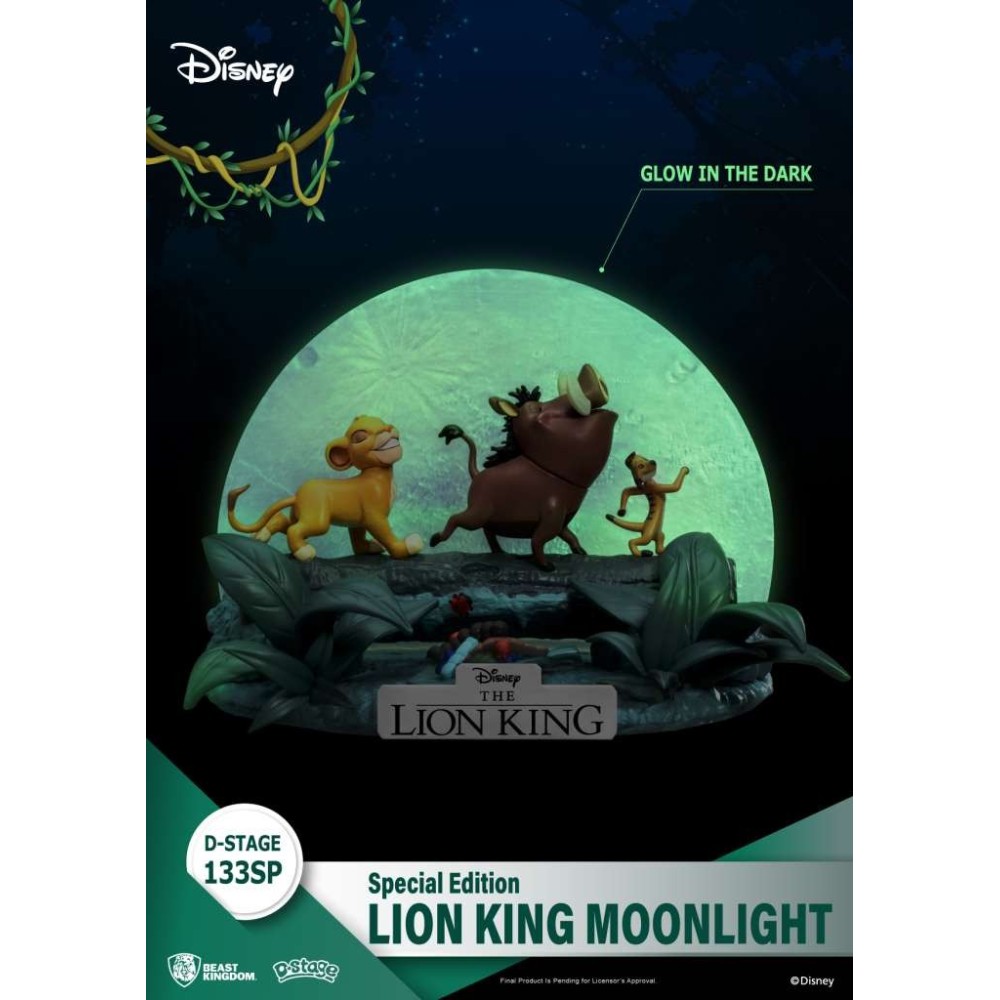 BEAST KINGDOM D-STAGE DISNEY CLASSIC THE LION KING MOONLIGHT 133SP SPECIAL EDITION STATUE FIGURE DIORAMA
