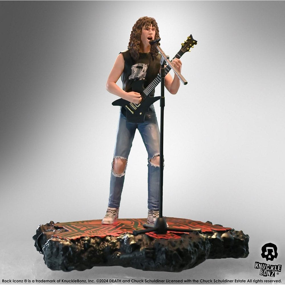 KNUCKLEBONZ ROCK ICONZ CHUCK SCHULDINER II 22CM STATUE FIGURE