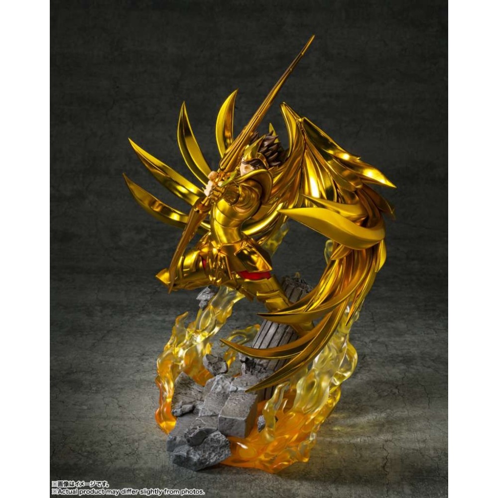 SAINT SEIYA SAGITTARIUS SEIYA TOUCHE METALLIQUE FIGUARTS ZERO FIGURE STATUA BANDAI