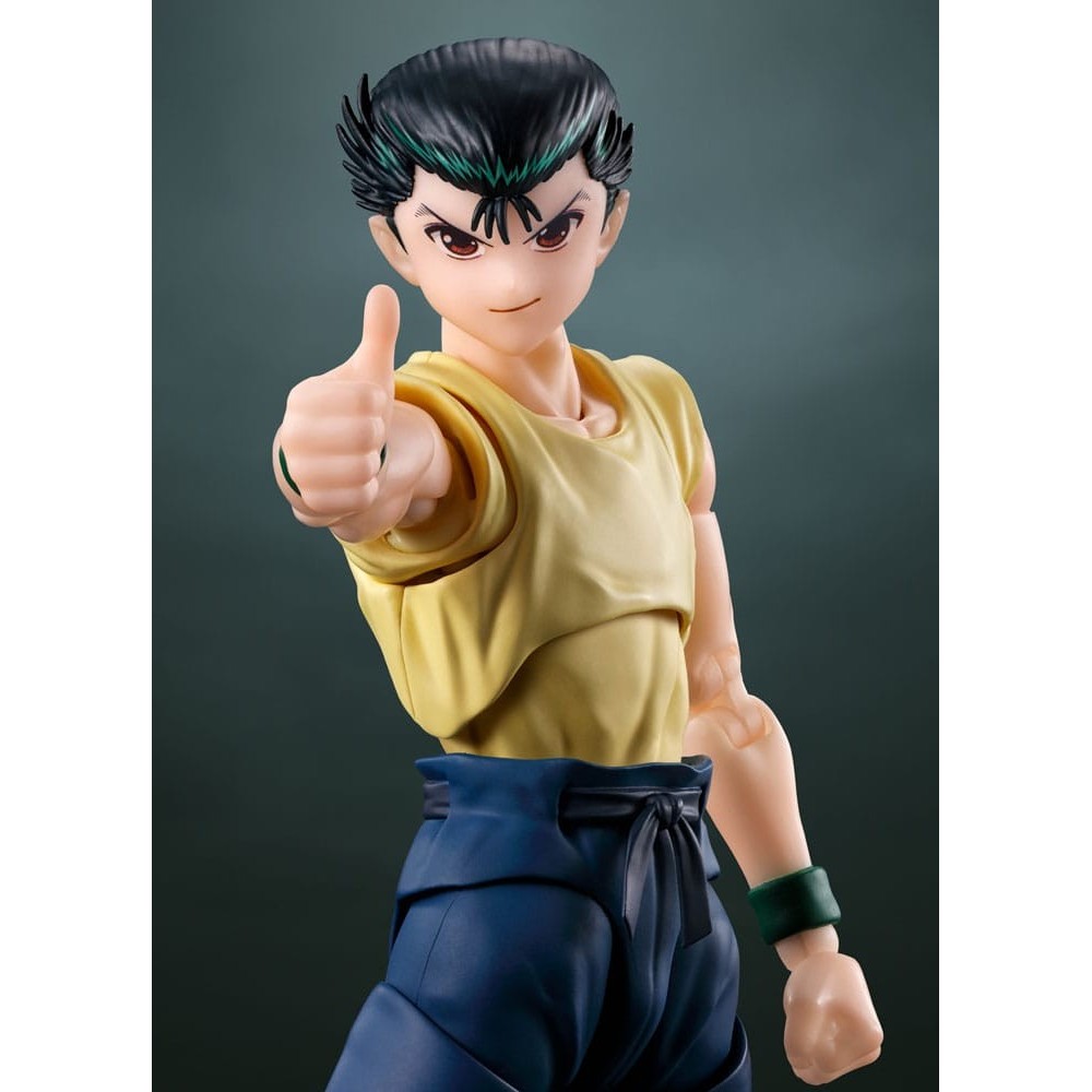 BANDAI YU YU HAKUSHO YUSUKE URAMESHI ACTION FIGURE S.H. FIGUARTS