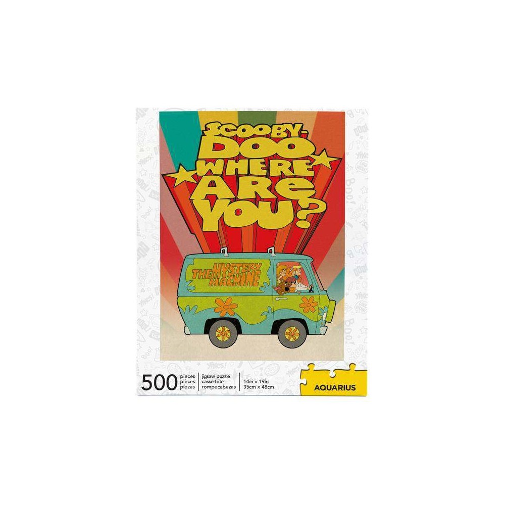 SCOOBY DOO WHERE ARE YOU 500 PEZZI PUZZLE AQUARIUS ENT