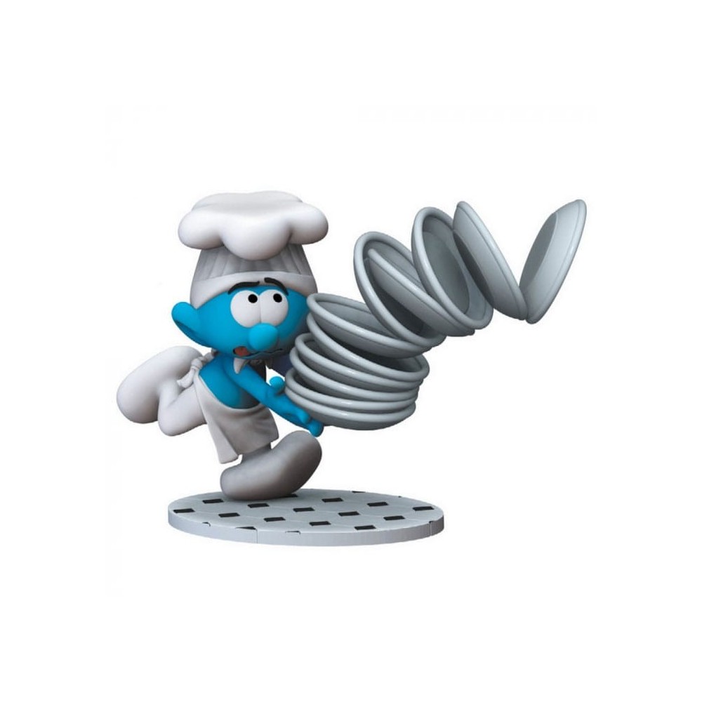 PLASTOY THE SMURFS THE CHEF STATUE FIGURE