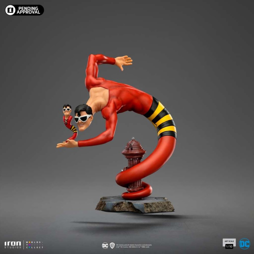 IRON STUDIOS DC COMICS PLASTIC MAN ART SCALE 1/10 STATUE