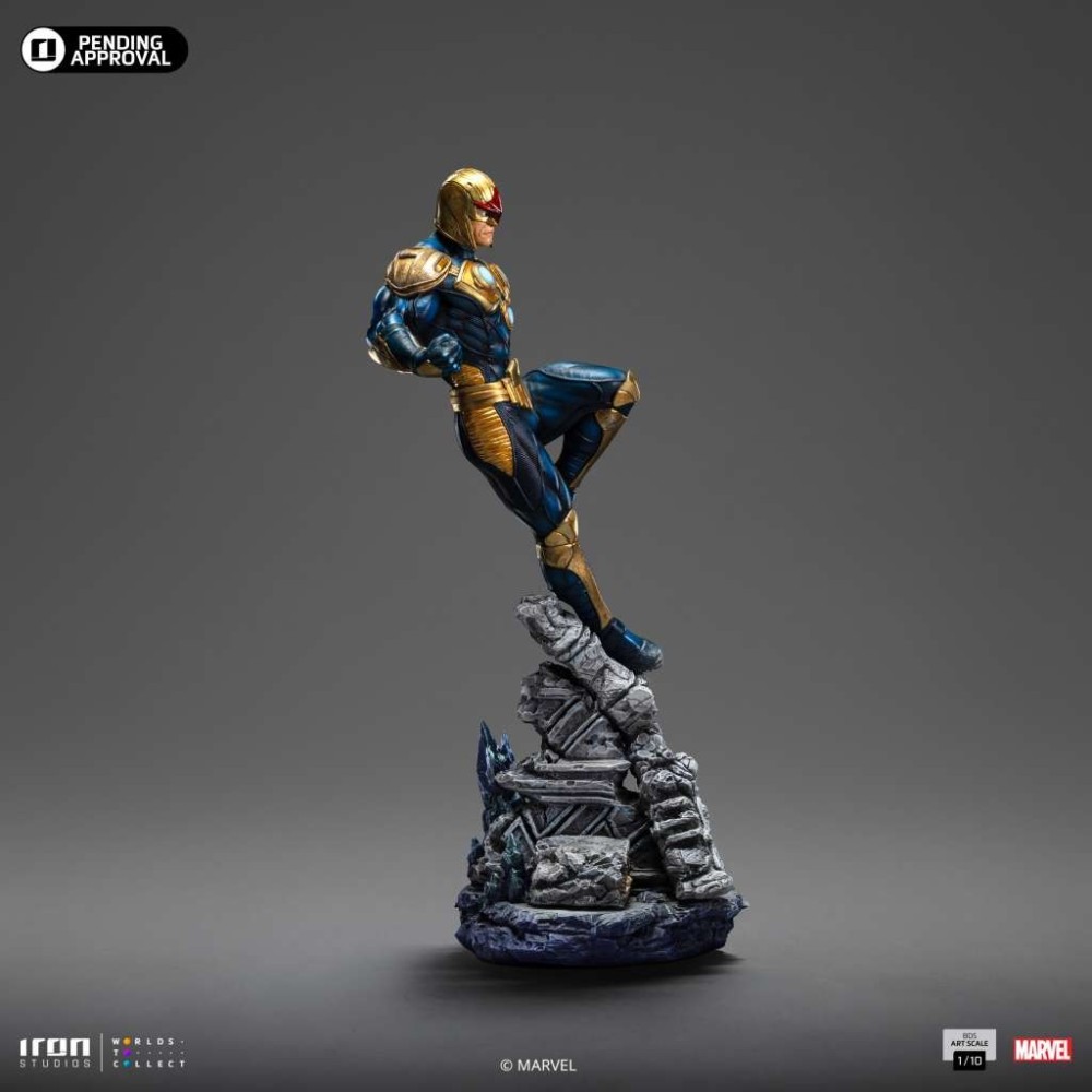 IRON STUDIOS MARVEL INFINITY GAUNTLET NOVA BDS ART SCALE 1/10 STATUE
