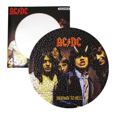 AC/DC HIGHWAY TO HELL 450 PCS SHAPED PUZZLE 30X30CM AQUARIUS ENT