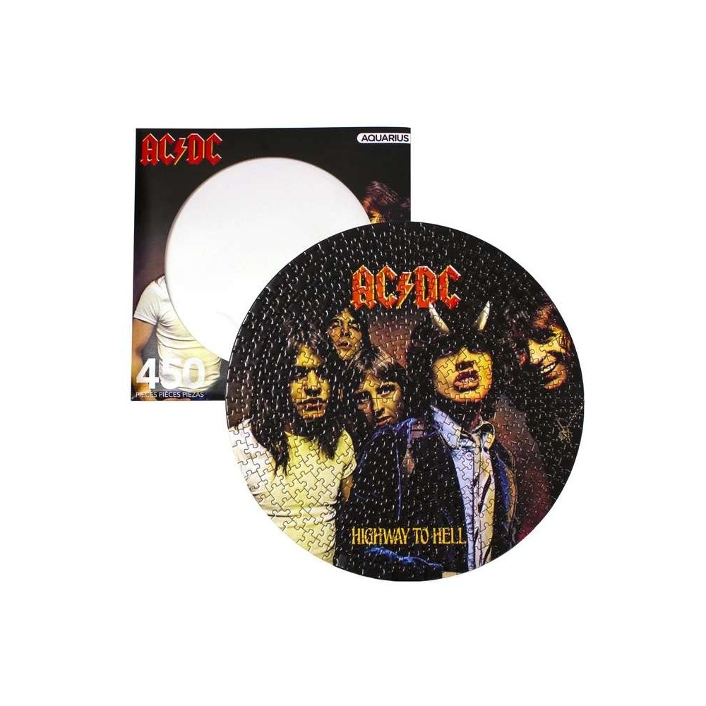 AC/DC HIGHWAY TO HELL 450 PCS SHAPED PUZZLE 30X30CM AQUARIUS ENT