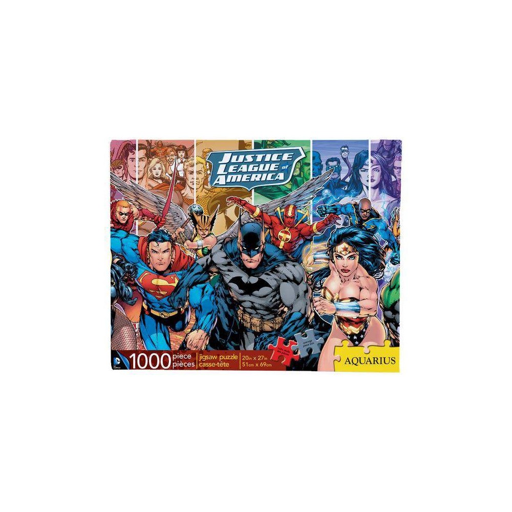 AQUARIUS ENT DC COMICS JUSTICE LEAGUE 1000 PIECES JIGSAW PUZZLE