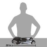 MC FARLANE DC MULTIVERSE BATMAN WHITE KNIGHT BATMOBILE 50CM MODEL FIGURE