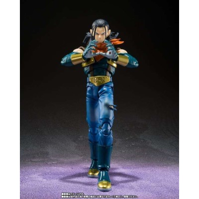 BANDAI DRAGON BALL GT S.H. FIGUARTS SUPER ANDROID 17 ACTION FIGURE