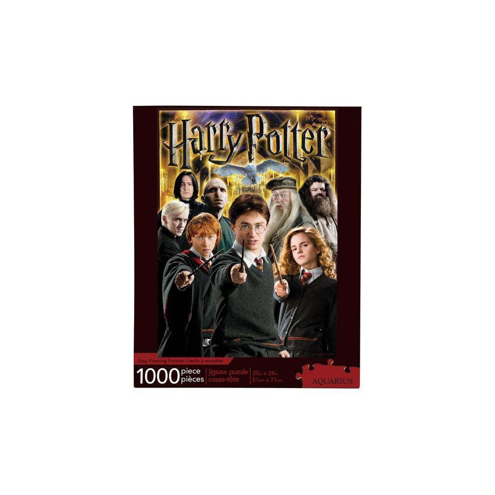 AQUARIUS ENT HARRY POTTER CAST 1000 PIECES JIGSAW PUZZLE