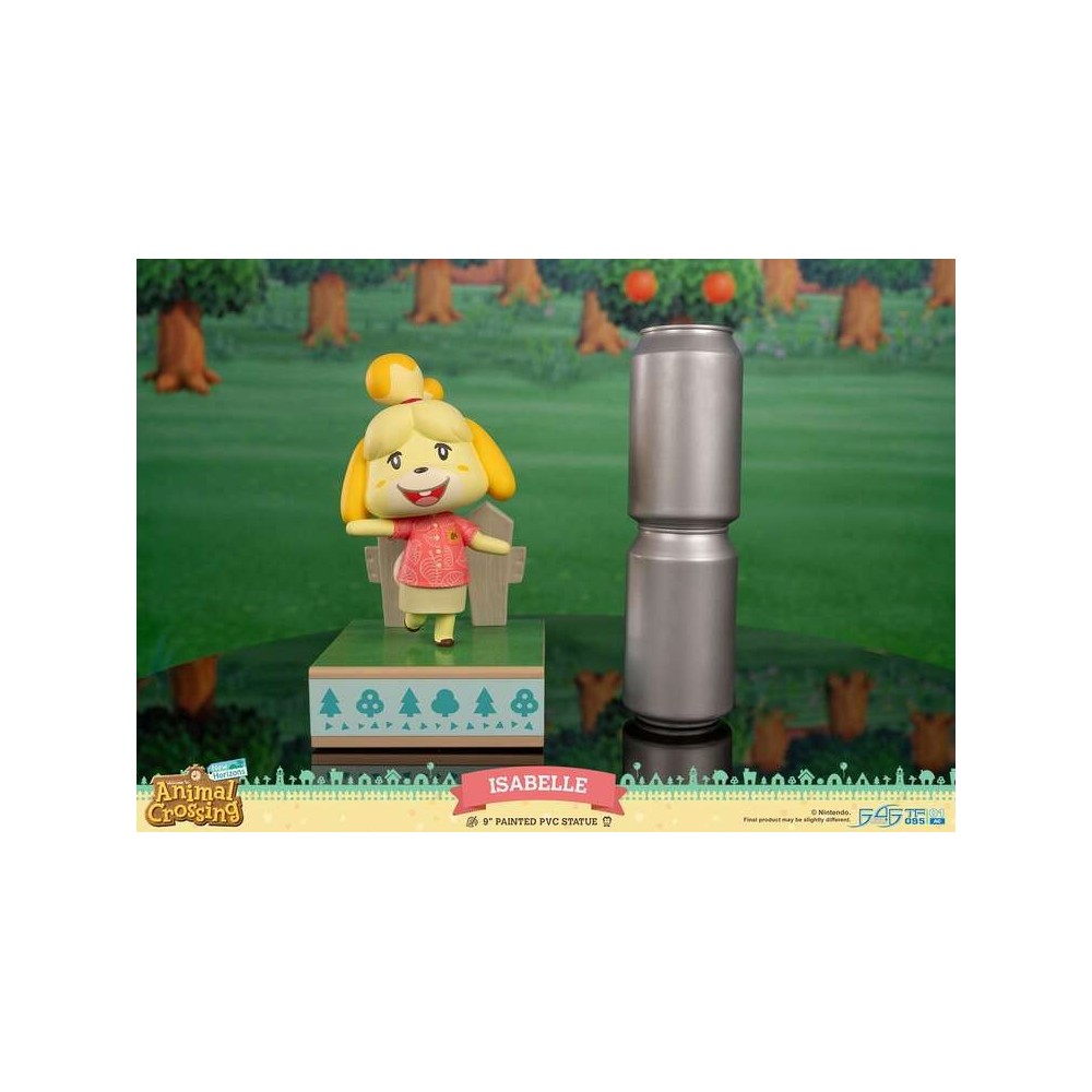 ANIMAL CROSSING NEW HORIZON ISABELLE STATUA FIGURE FIRST4FIGURES