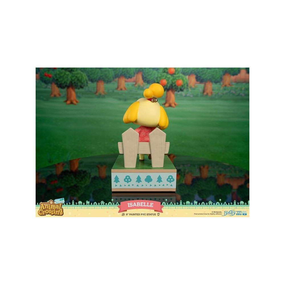 ANIMAL CROSSING NEW HORIZON ISABELLE STATUA FIGURE FIRST4FIGURES