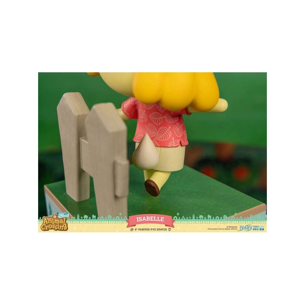 ANIMAL CROSSING NEW HORIZON ISABELLE STATUA FIGURE FIRST4FIGURES