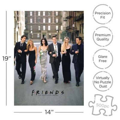 AQUARIUS ENT FRIENDS WEDDING 500 PIECES JIGSAW PUZZLE