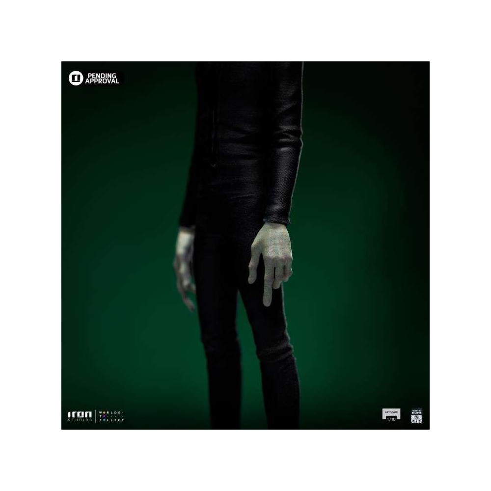 IRON STUDIOS I WANT TO BELIEVE GREY ALIEN ART SCALE STATUE