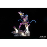 PURE ARTS LEAGUE OF LEGENDS JINX STATUE FIGURE WITH LED