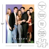 AQUARIUS ENT FRIENDS CAST 500 PIECES JIGSAW PUZZLE