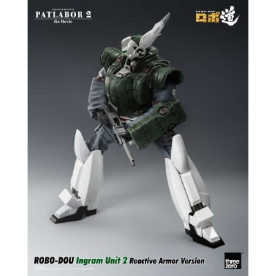 PATLABOR 2 THE MOVIE INGRAM UNIT 2 ROBO-DOU REACTIVE ARMOR VERSION ACTION FIGURE THREEZERO