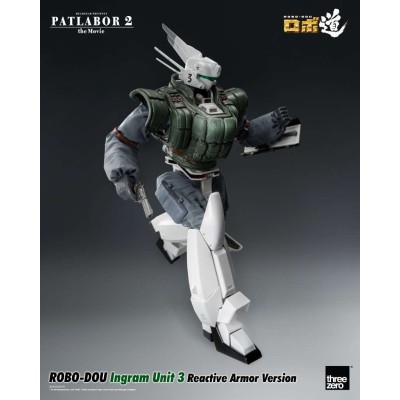 THREEZERO PATLABOR 2 THE MOVIE INGRAM UNIT 3 REACTIVE ARMOR VER. ROBO-DOU ACTION FIGURE