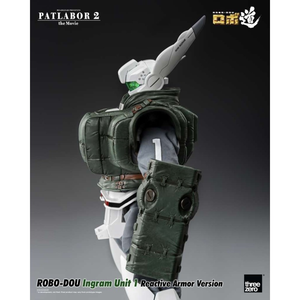 THREEZERO PATLABOR 2 THE MOVIE INGRAM UNIT 1 REACTIVE ARMOR VER. ROBO-DOU ACTION FIGURE