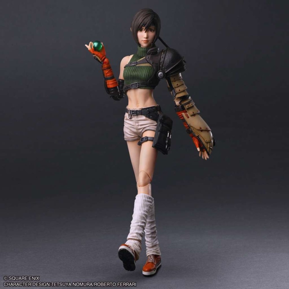 SQUARE ENIX FINAL FANTASY 7 REBIRTH YUFFIE KISARAGI P.A.K. ACTION FIGURE