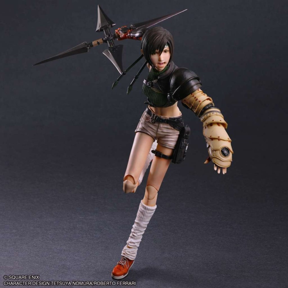 SQUARE ENIX FINAL FANTASY 7 REBIRTH YUFFIE KISARAGI P.A.K. ACTION FIGURE