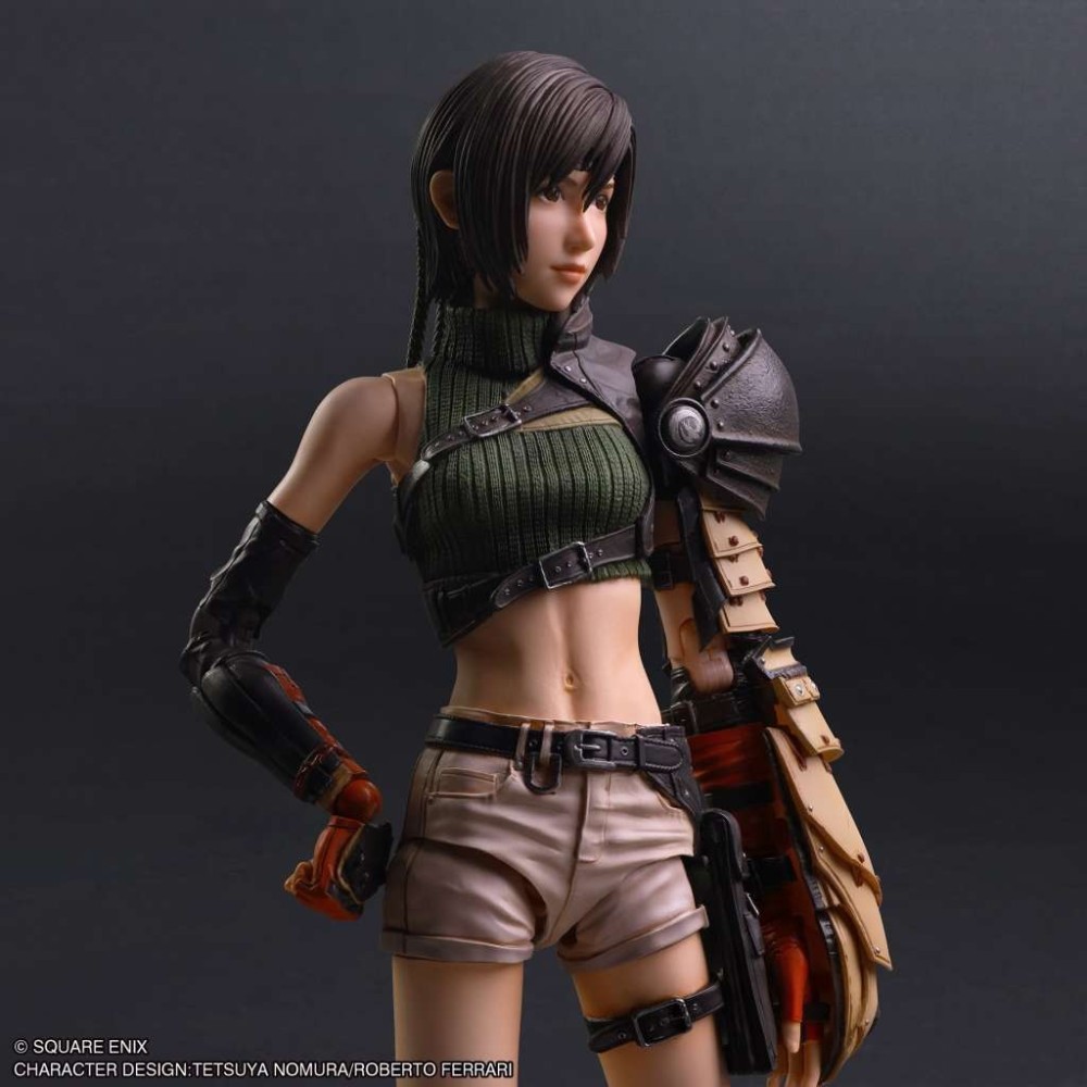 SQUARE ENIX FINAL FANTASY 7 REBIRTH YUFFIE KISARAGI P.A.K. ACTION FIGURE