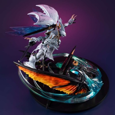MEGAHOUSE AURA BATTLER DUNBINE REAL POSING ROBOTS SIRVINE 23CM STATUE