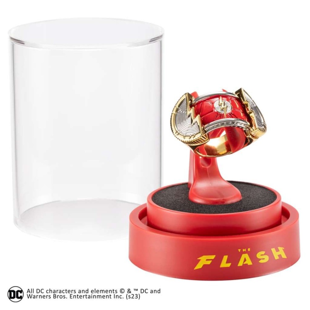 NOBLE COLLECTIONS DC THE FLASH RING PROP REPLICA