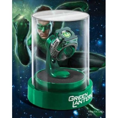 NOBLE COLLECTIONS DC GREEN LANTERN RING PROP REPLICA