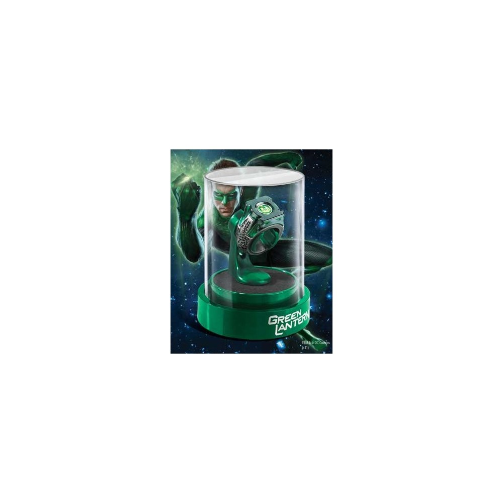 DC GREEN LANTERN RING PROP REPLICA ANELLO NOBLE COLLECTIONS