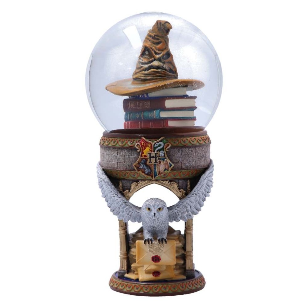 NEMESIS NOW HARRY POTTER HOGWARTS FIRST DAY SNOW GLOBE 17CM FIGURE