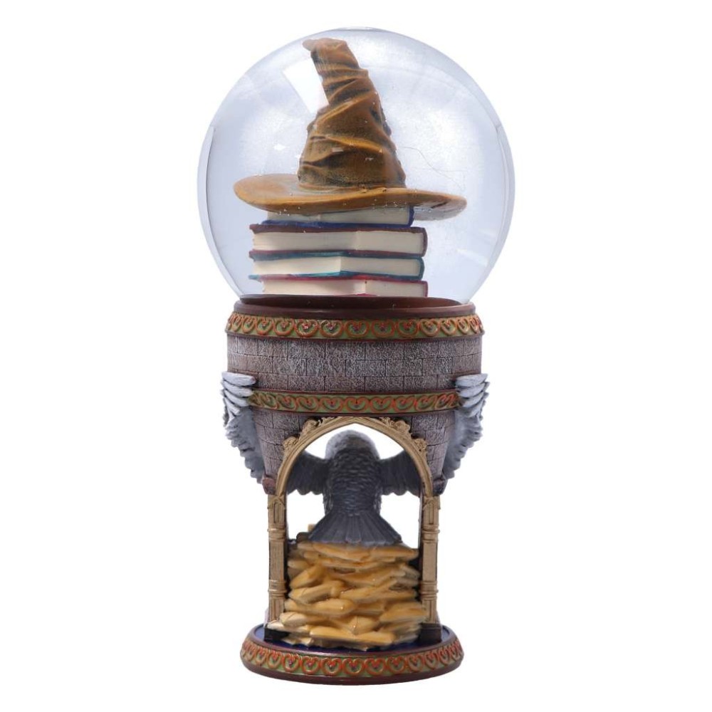 NEMESIS NOW HARRY POTTER HOGWARTS FIRST DAY SNOW GLOBE 17CM FIGURE