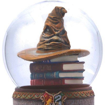 HARRY POTTER HOGWARTS FIRST DAY SNOW GLOBE 17CM FIGURE PALLA DI NEVE NEMESIS NOW