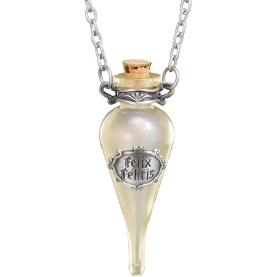 HARRY POTTER FELIX FELICIS COLLANA CON DISPLAY NOBLE COLLECTIONS